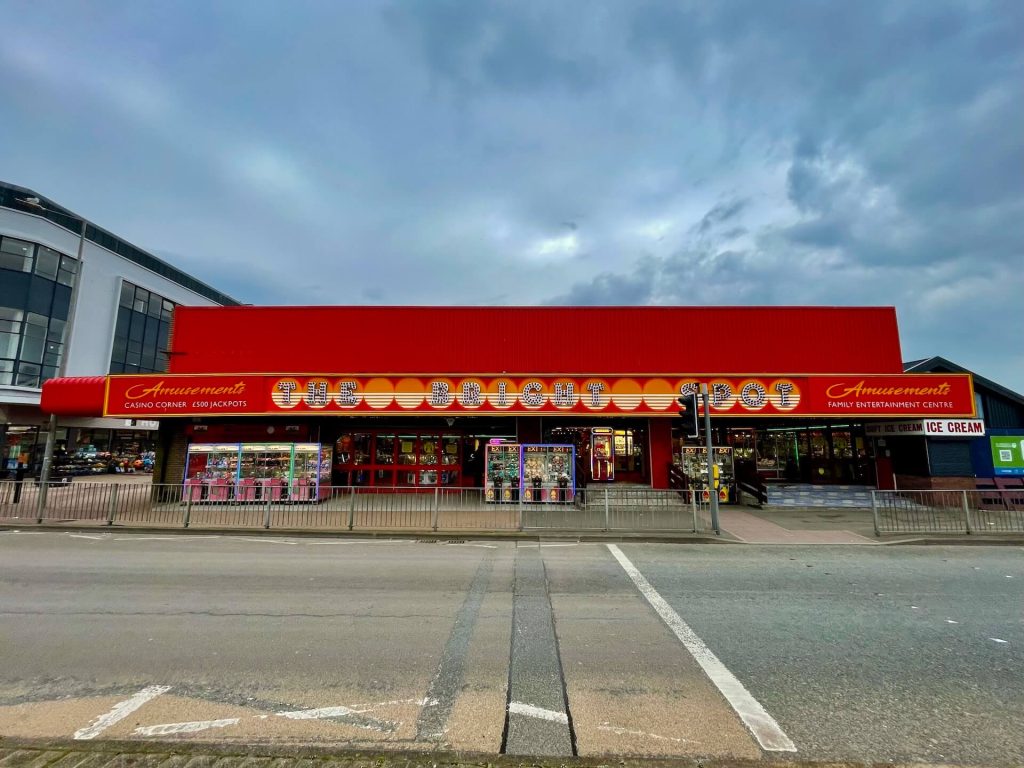 Rhyl seaside amusement arcade